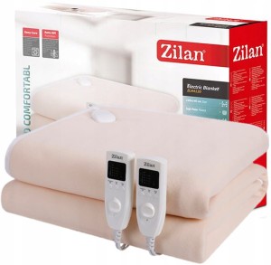 Koc elektryczny 160x140 ZILAN ZLN4120 beżowy