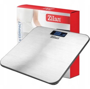 Elektroniczna waga łazienkowa STAL/LCD-150KG