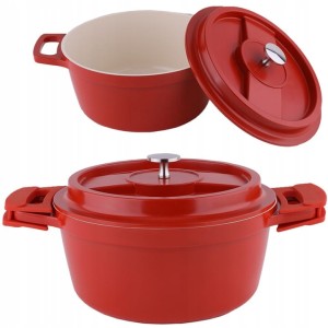 Garnek holenderski  4L  22CM Aluminium DUTCH OVEN